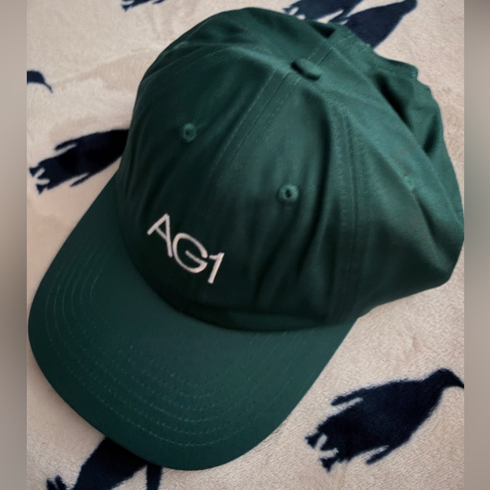 AG1 Green Baseball Cap